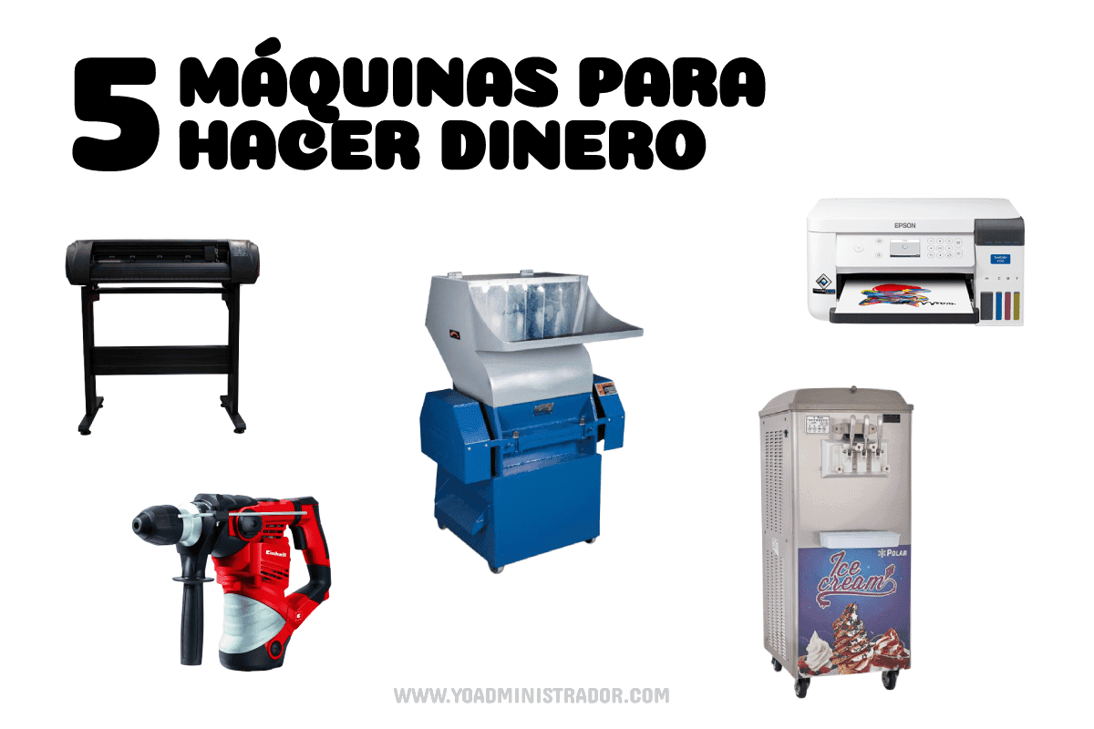 Las 5 mejores máquinas para generar ingresos este [ano] y dónde conseguir proveedores para adquirirlas