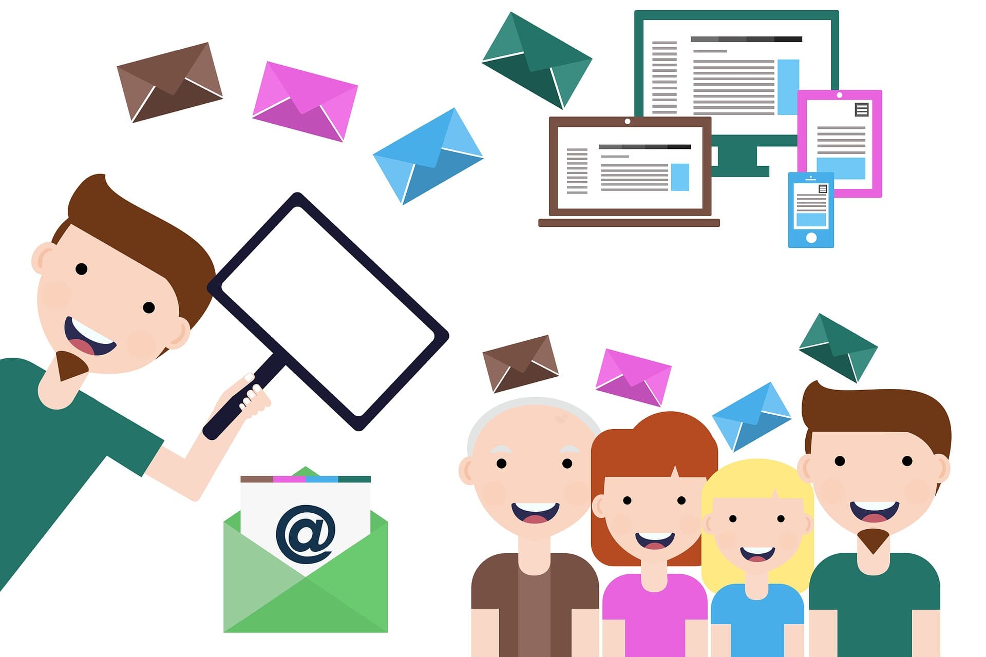 What is a promotional email?